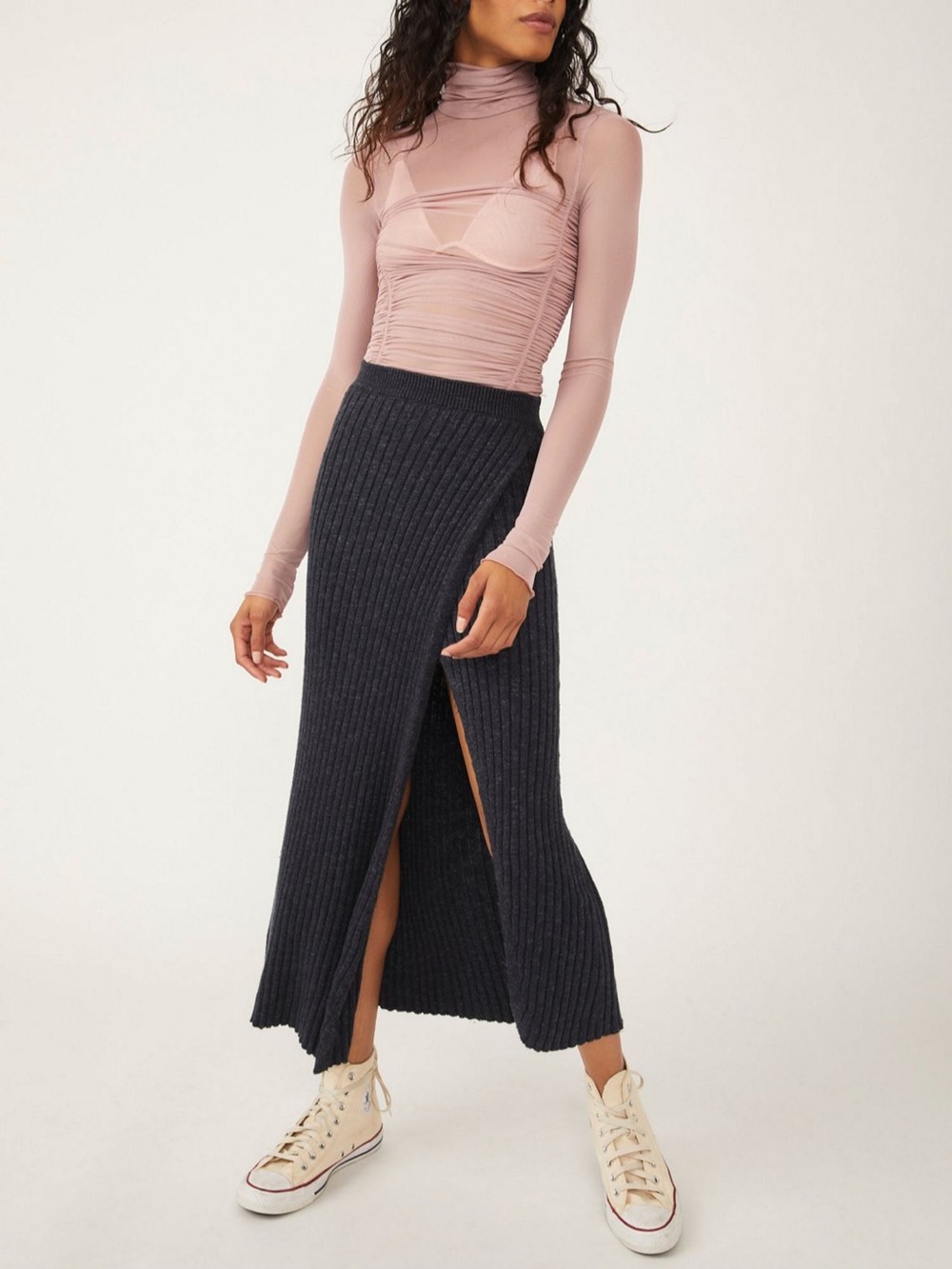 free people better days maxi skirt